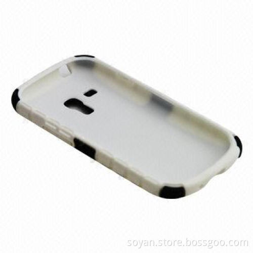PC Stand Hybrid Case for Samsung S4, Various Color Combination for Your Selection, Anti-friction